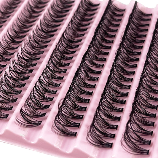 30D 40D 50D 60D DIY Individual Eyelash bundles Natural Soft Eyelash Clusters 3D Russian Volume Eyelashes Mink Eyelashes Clusters