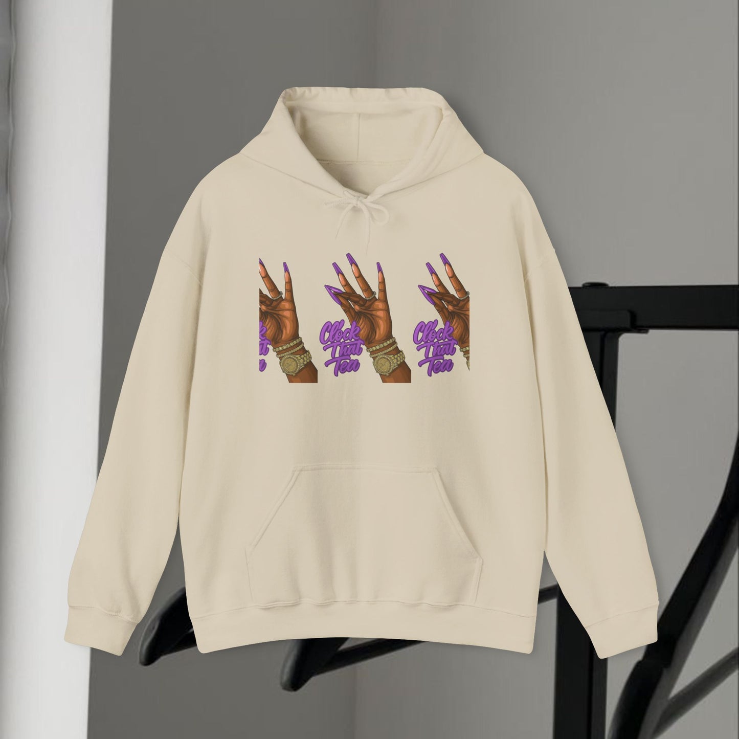 Vibrant Graphic Hoodie for Everyday Comfort, Unisex Hip Hop Sweatshirt, Casual Streetwear, Gift for Friends, College Apparel