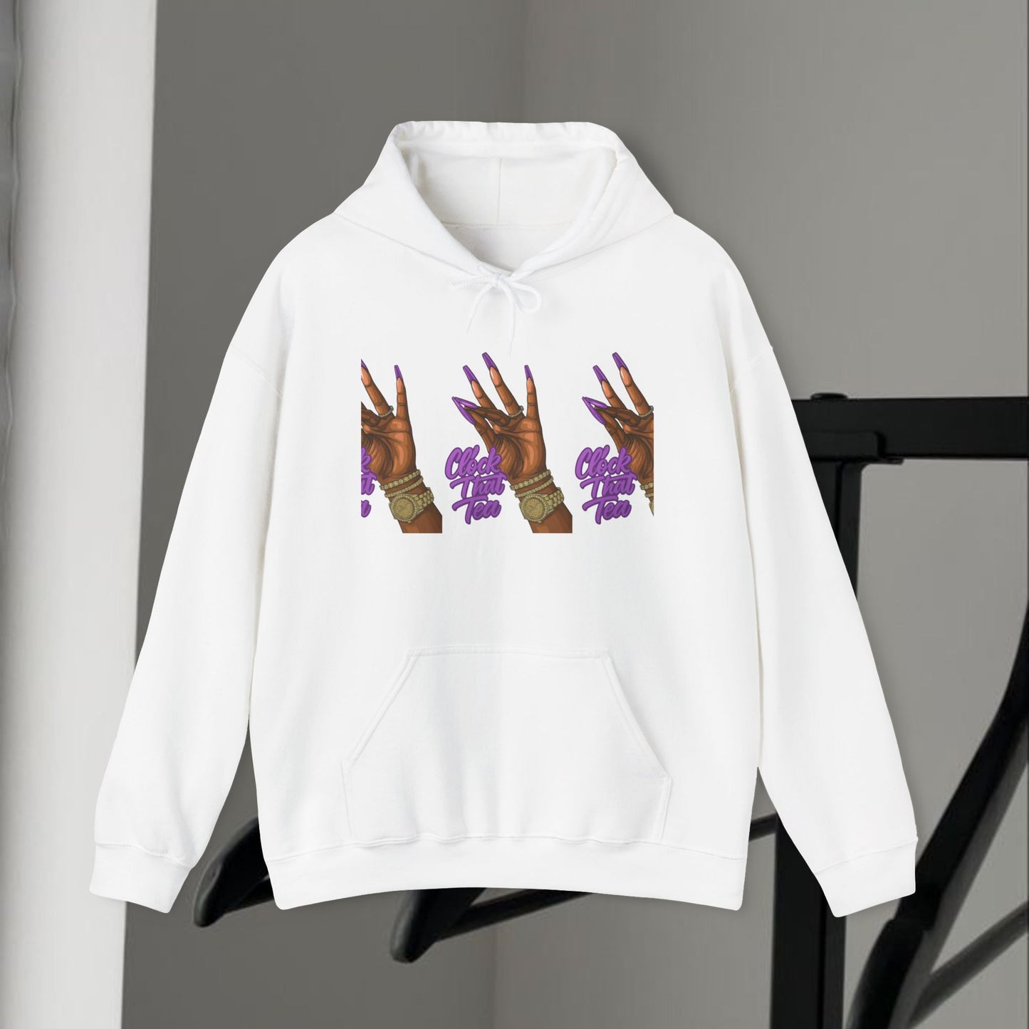 Vibrant Graphic Hoodie for Everyday Comfort, Unisex Hip Hop Sweatshirt, Casual Streetwear, Gift for Friends, College Apparel