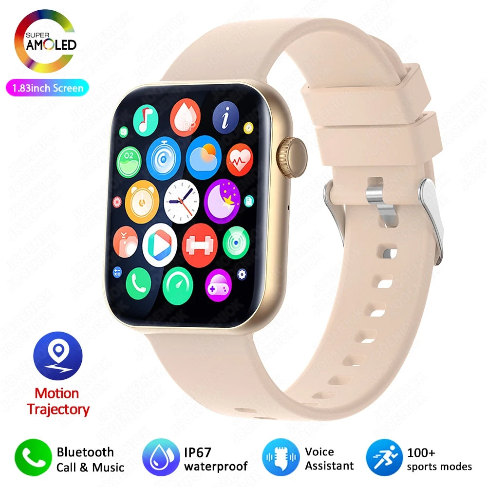 2025 New For Xiaomi Men's Smartwatch 100+ Sports Mode Health Monitoring Full Screen Touch Bluetooth Call Smart Watch IOS