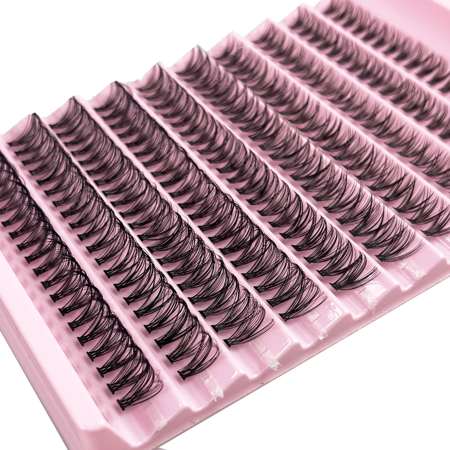 30D 40D 50D 60D DIY Individual Eyelash bundles Natural Soft Eyelash Clusters 3D Russian Volume Eyelashes Mink Eyelashes Clusters