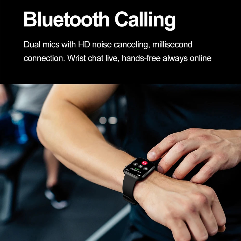 2025 New For Xiaomi Men's Smartwatch 100+ Sports Mode Health Monitoring Full Screen Touch Bluetooth Call Smart Watch IOS