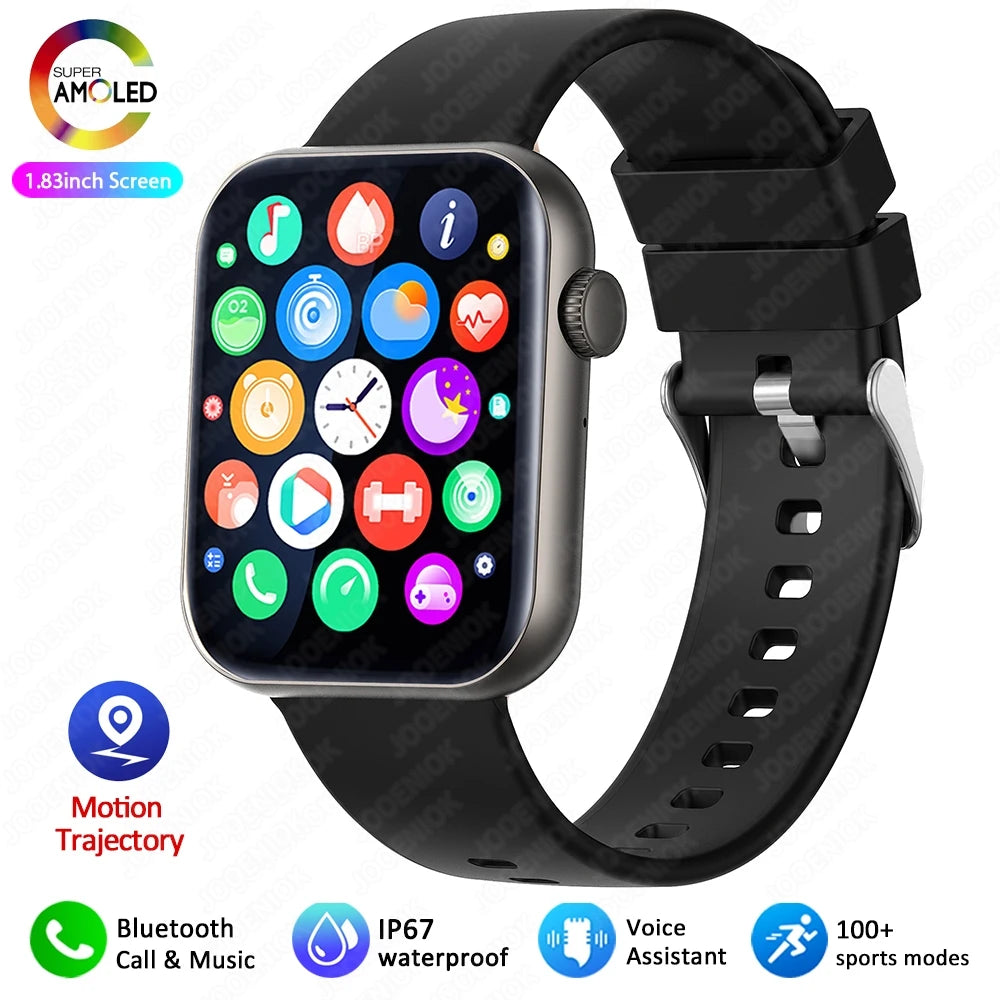 2025 New For Xiaomi Men's Smartwatch 100+ Sports Mode Health Monitoring Full Screen Touch Bluetooth Call Smart Watch IOS