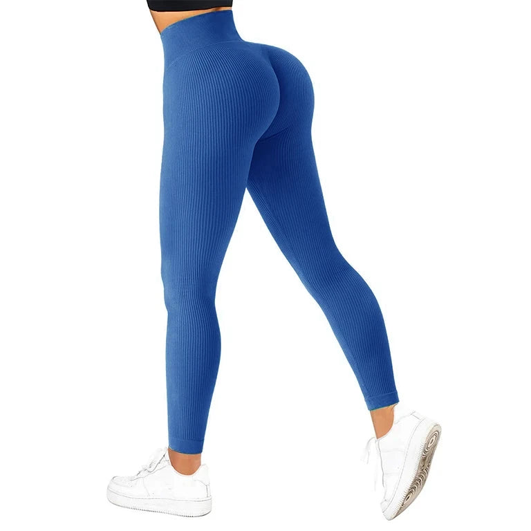 Seamless High Waist Gym Leggings Women Casual Skinny Stretch Pant Autumn Outdoors Running Compression Pants